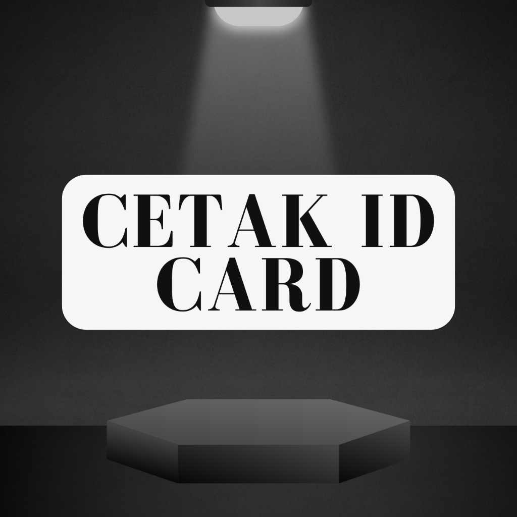 

Cetak Kartu PVC Id card