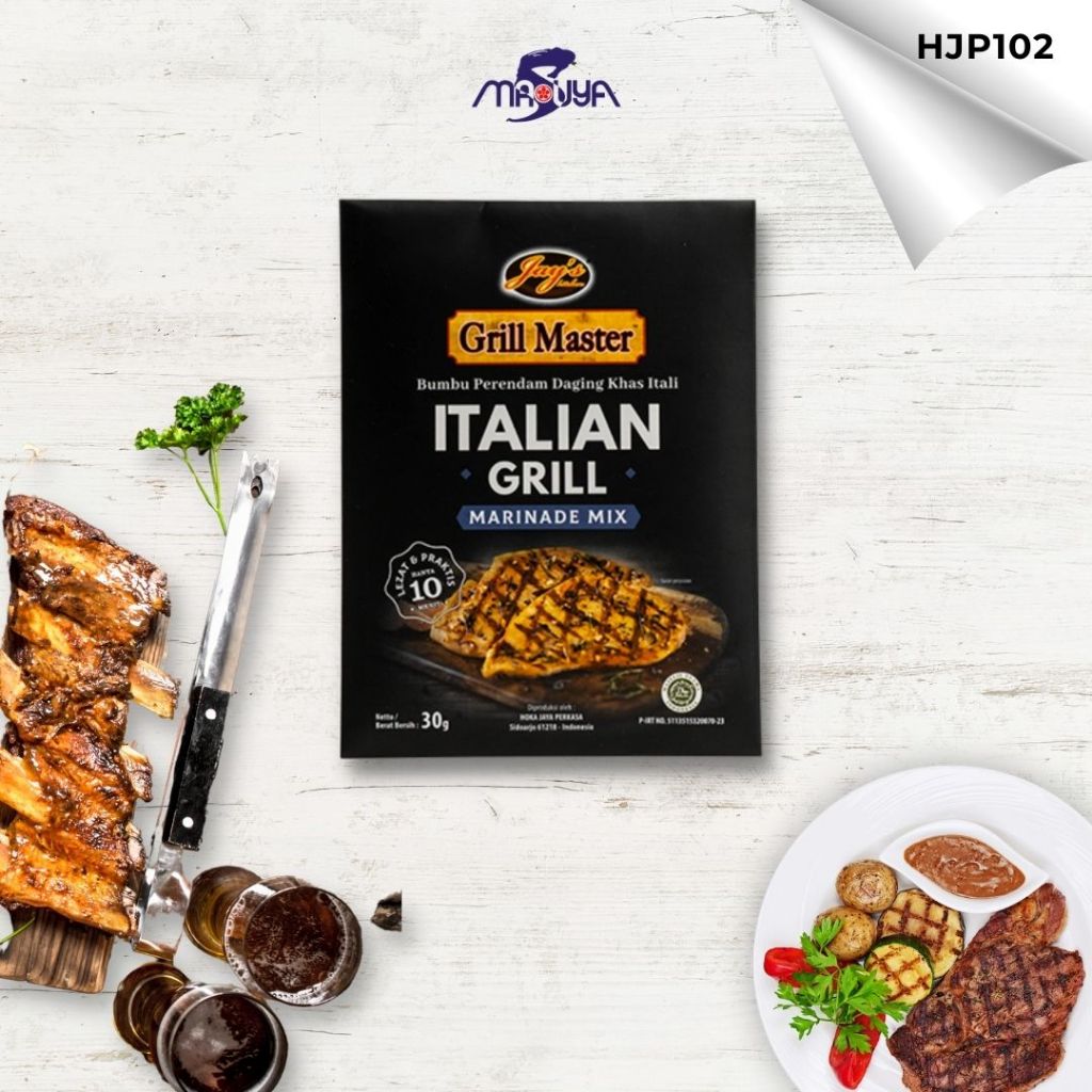 

JAY'S GRILLMASTER ITALIAN GRILL MARINADE MIX 30GR - HJP102