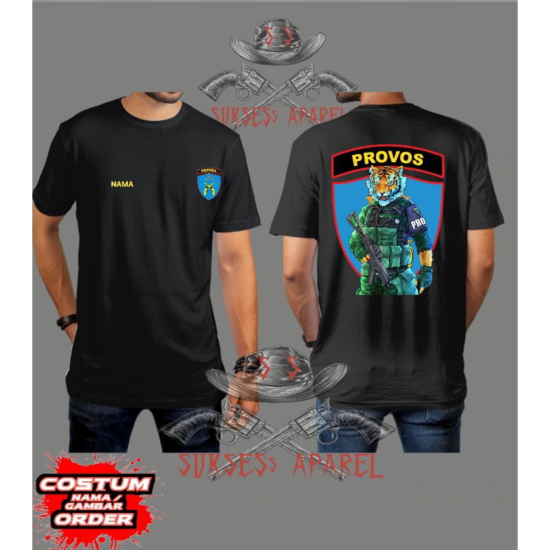 kaos provos terbaru lengan pendek/polri