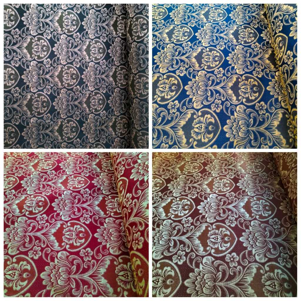 KAIN SOFA TIMBUL // KAIN SOFA METERAN ( 0.5 METER ) // BAHAN KURSI SOFA MOTIF