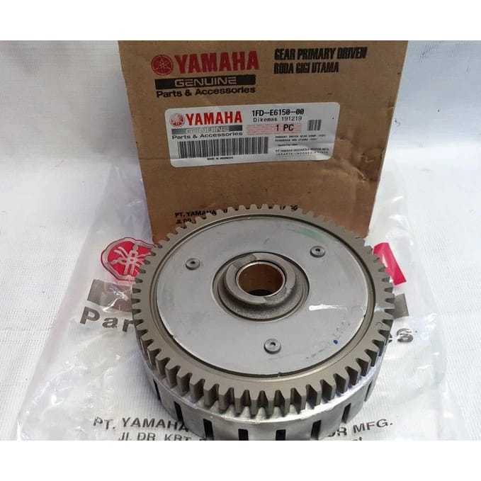 PRIMARY DRIVEN GEAR / RUMAH KOPLING JUPITER Z1, VEGA FORCE / ORIGINAL / 1FD-E6150-00