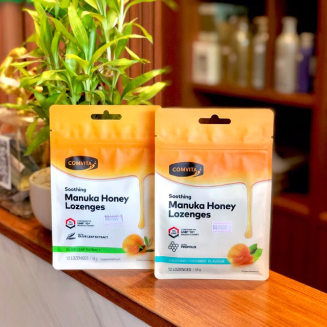 

Permen Comvita Manuka Honey Lozenges, UMF 10+12 Loz