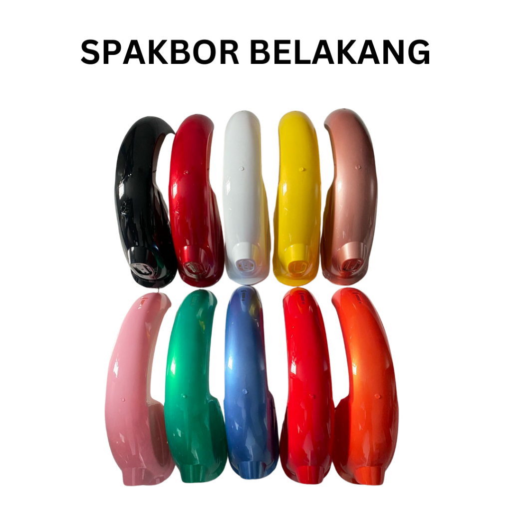 Spakbor Belakang Sepeda Listrik Warna