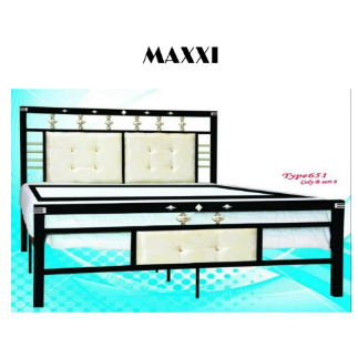 Ranjang Besi Caroline/ maxxi (Tanpa Kasur) - 120x200
