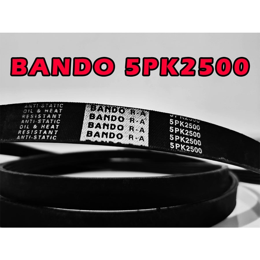 Fan Belt / Fanbelt 5PK2500 / 5PK 2500 Bando