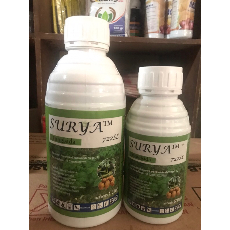 Fungisida Sistemik SURYA 722 SL (propamocab hidroklorida 722g/l)