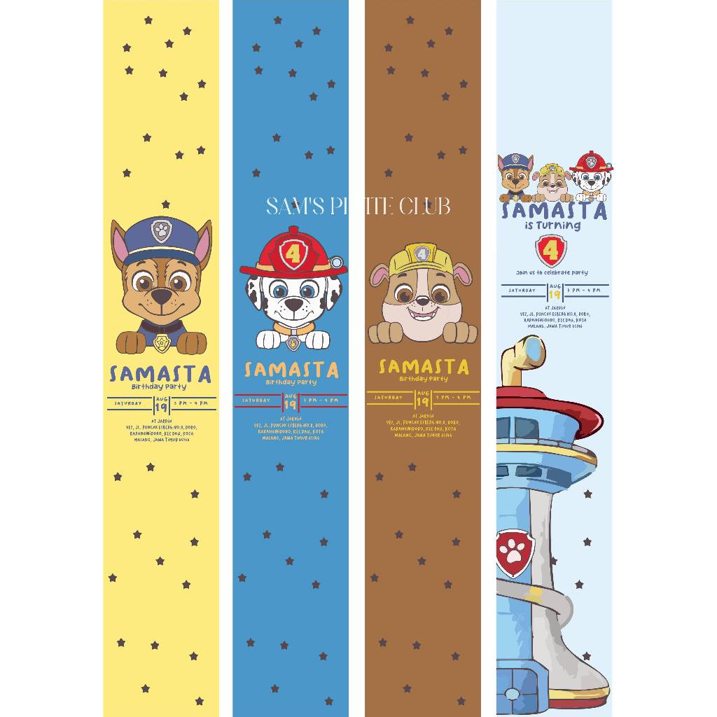 PAPER BELT BENTO ULANG TAHUN ANAK