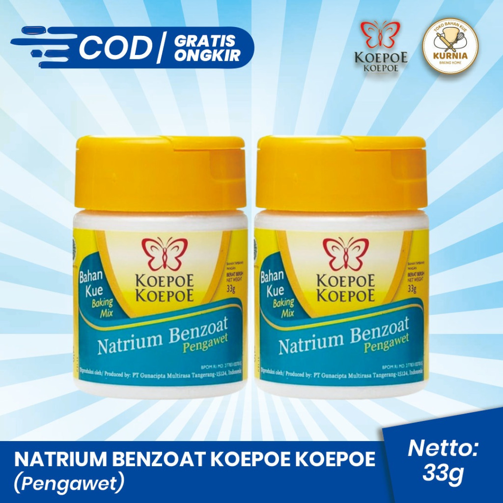 

KOEPOE KOEPOE NATRIUM BENZOAT 33 GR