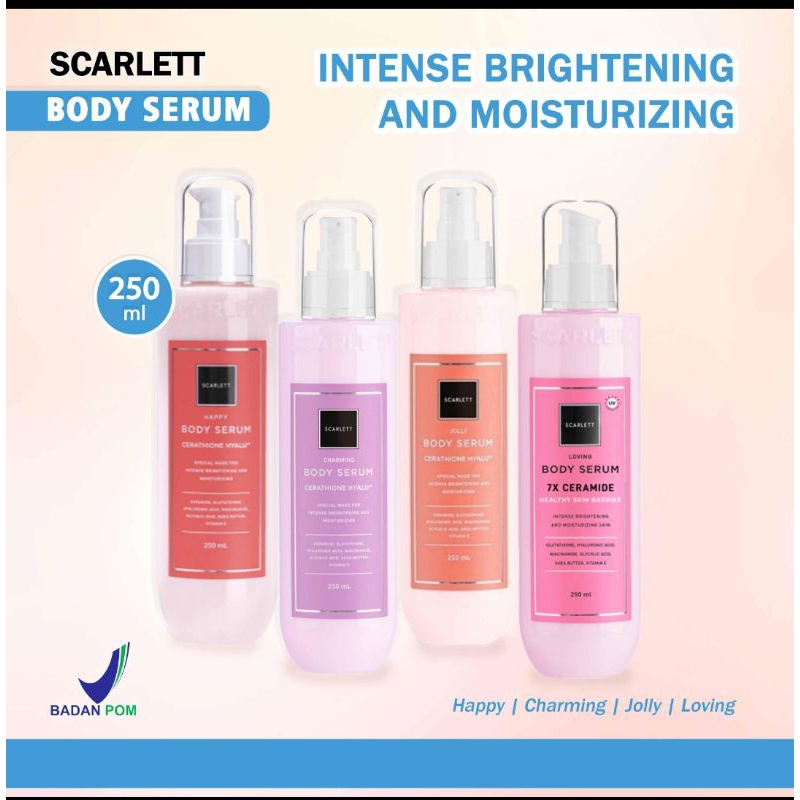 Scarlett whitening body serum