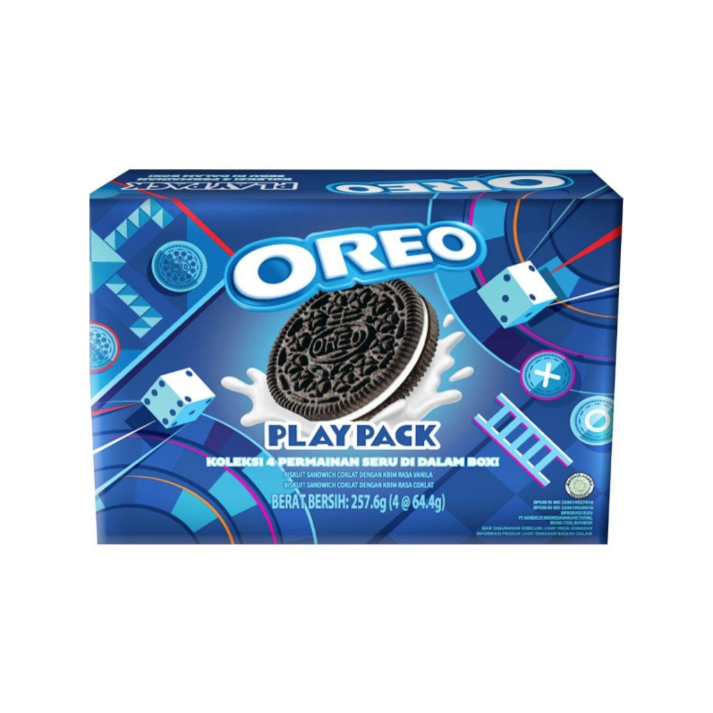 

[Beli 1 Gratis 1] Oreo Vanilla & Coklat Playpack Gratis Board Game 257.6 g