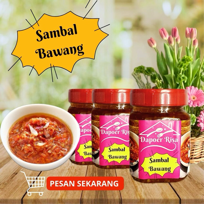 

sambal bawang dapoer risa pedas sedang 180gr