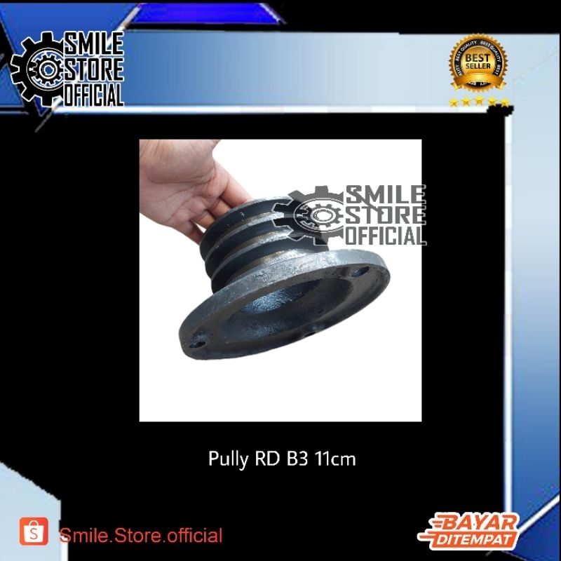 pully pulley RD B3 x 11cm (B) / 12cm (B) mesin kubota