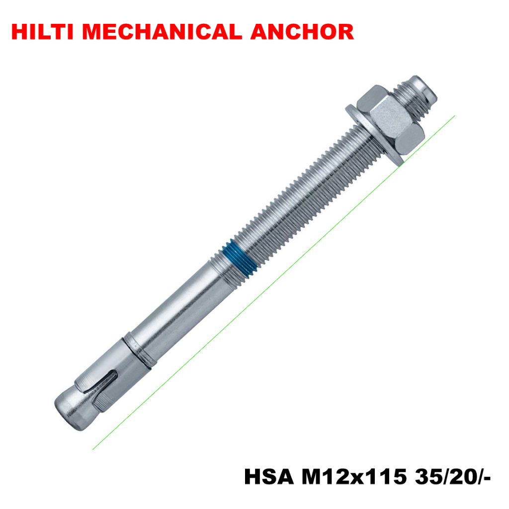 DYNABOLT ANCHOR HILTI HSA M12X115