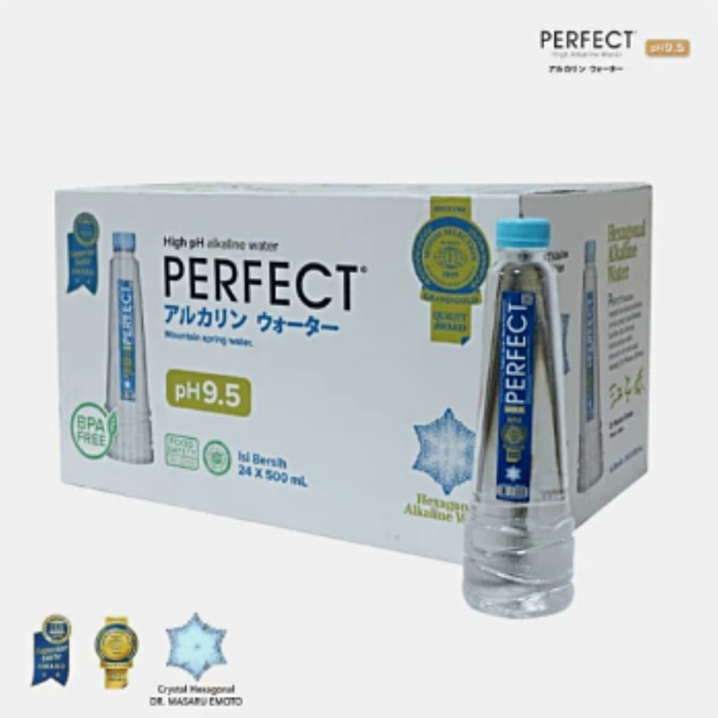 

Perfect Alkaline Water 500ml x 24 botol Jaksel