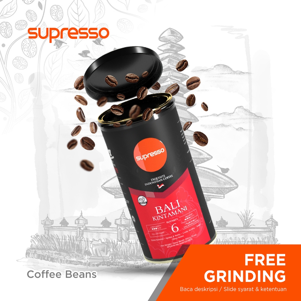 

Supresso Bali Kintamani Coffee Beans