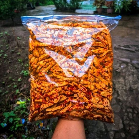 

Basreng Viral 100 Gram Basreng Sultan Bandung Pedas Daun Jeruk