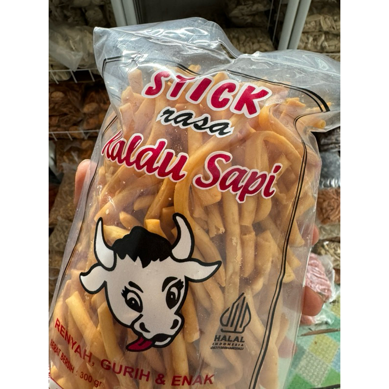 

Stik Rasa Kaldu Sapi Berat Bersih 300gram