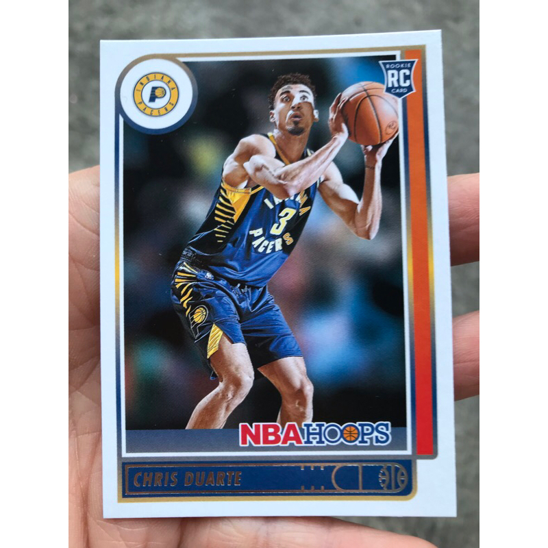NBA HOOPS CHRIS DUARTE ROOKIE CARD 2021