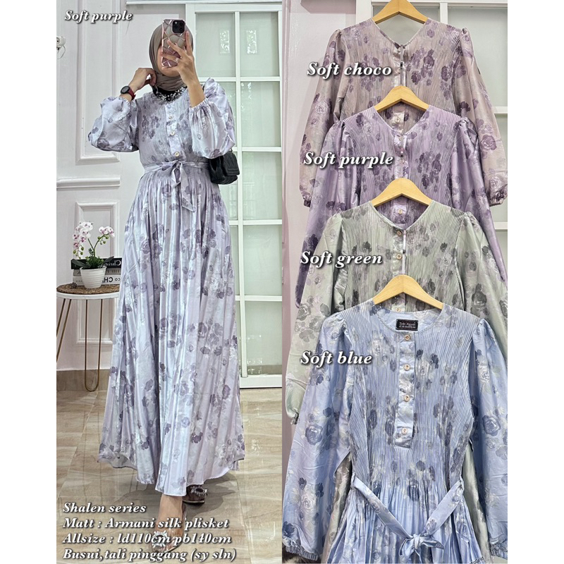 gamis /dress shalen series 1 dan 2 by syifa kasyifa55