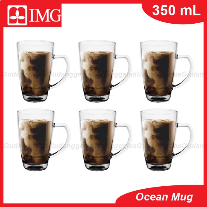 1 SET 6 PCS Gelas Mug Kopi/Coffee Mug/Gelas Kaca/Gelas Mug/Gelas Teh/Mug Kaca/Gelas Mug/Gelas Latte 
