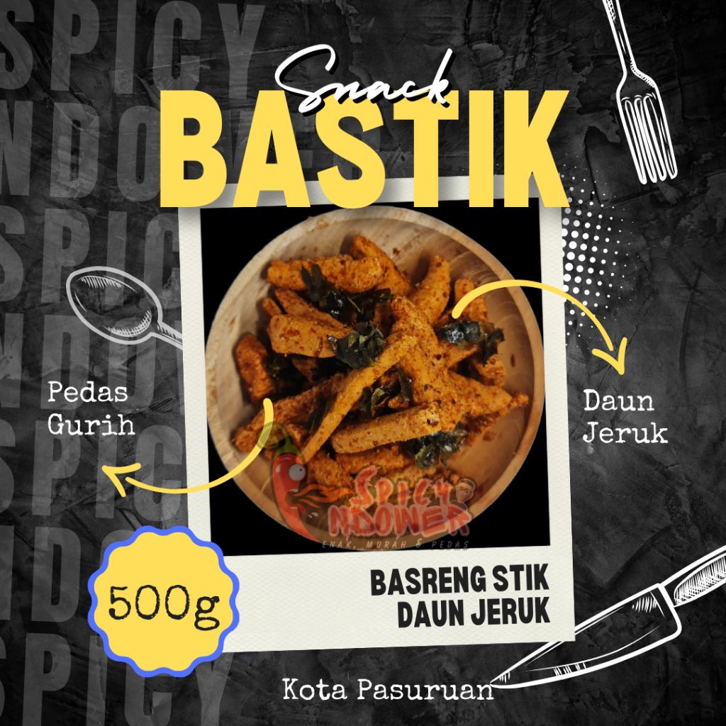 

500G BASRENG | BAKSO GORENG STICK PEDES DAUN JERUK | BAKSO GORENG STICK GURIH DAUN JERUK