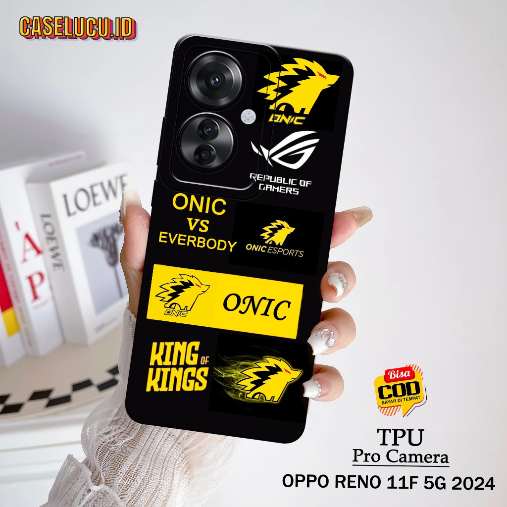 Casing Hp Oppo Reno 11F 5G 2024 Terbaru - Fashion Case Game - Case Hp Oppo Reno 11F 5G 2024 - Softca