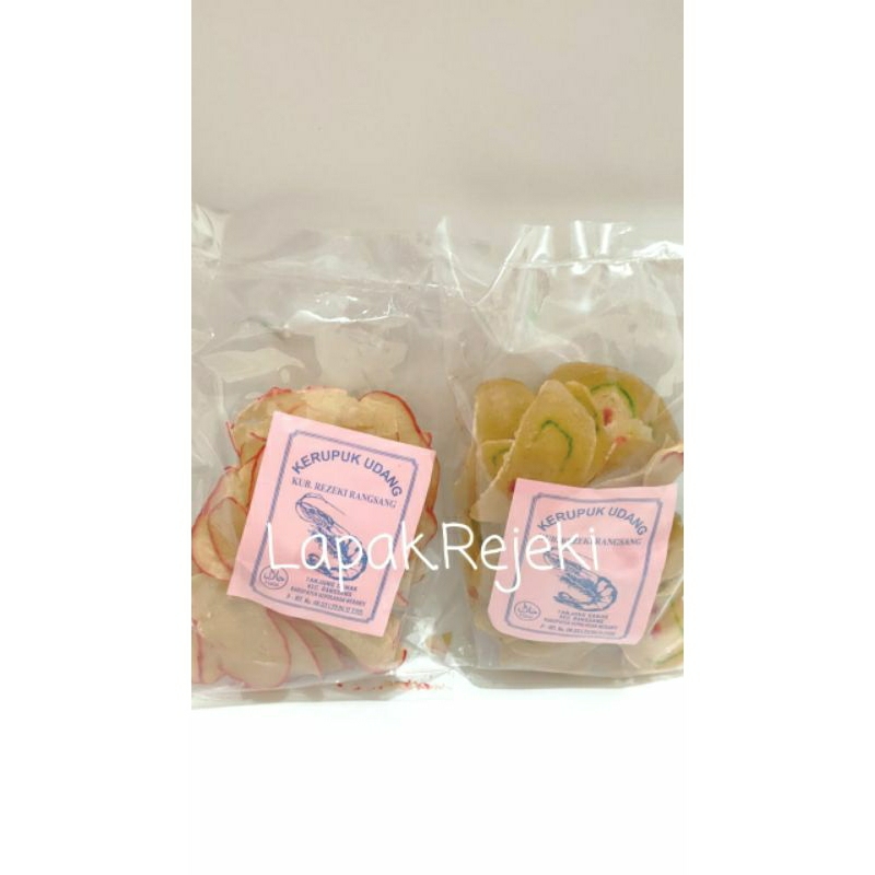 

Krupuk Udang / He Pia Original Halal (Rangsang)
