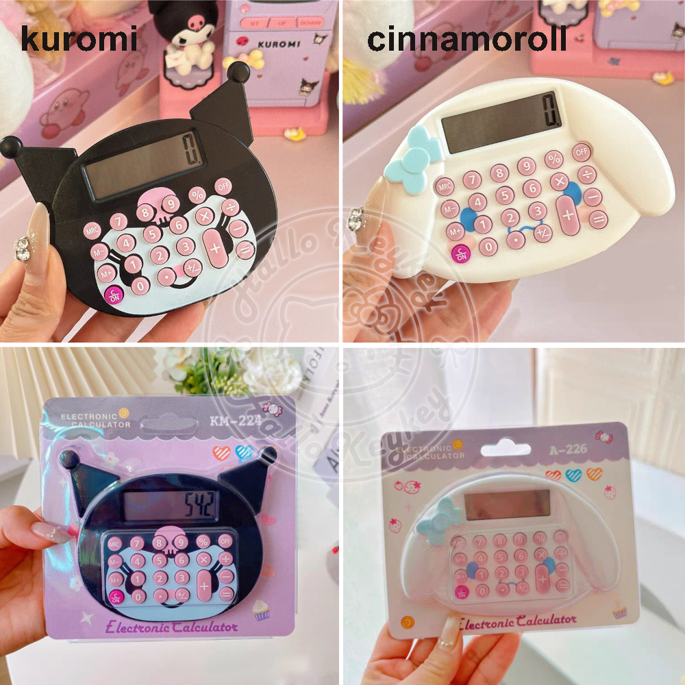 

kalkulator kepala kuromi cinnamoroll