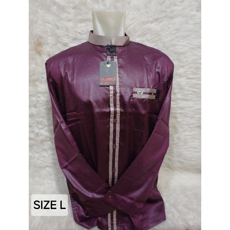 Baju muslim al-wafa,baju koko al-wafa,atasan al wafa,atasan embos,kemko embos,kemko sultan, muslim a