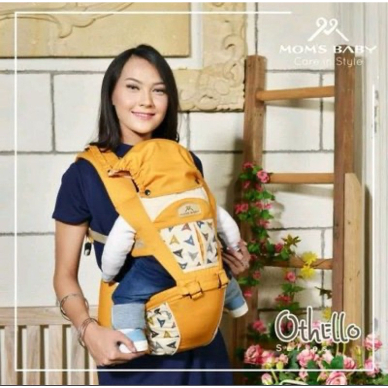 Preloved Gendongan Hipseat merk Moms Baby