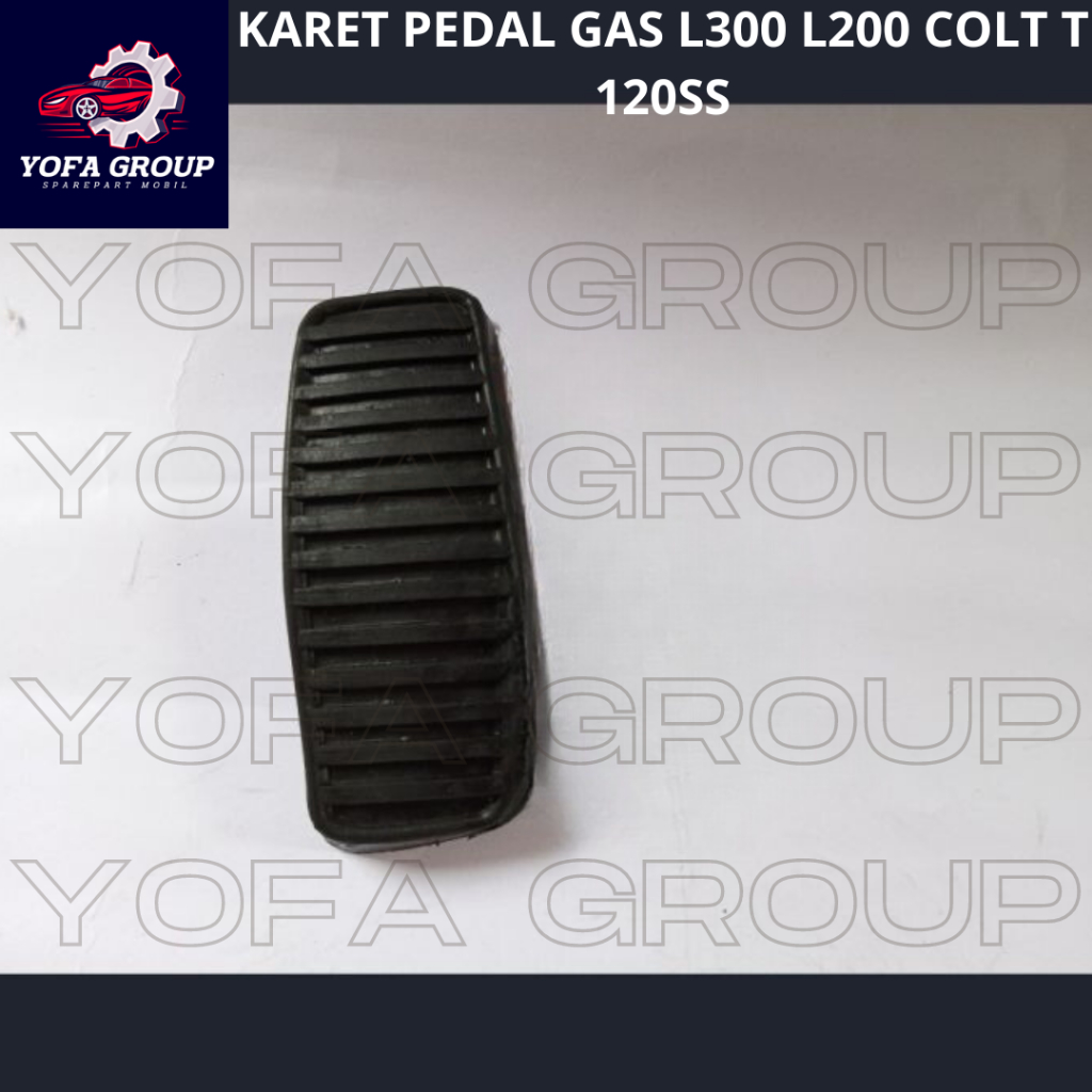 SPAREPART MOBIL KARET PEDAL GAS L300 L200 COLT T 120SS