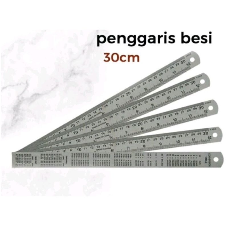 

PENGGARIS BESI 30 CM