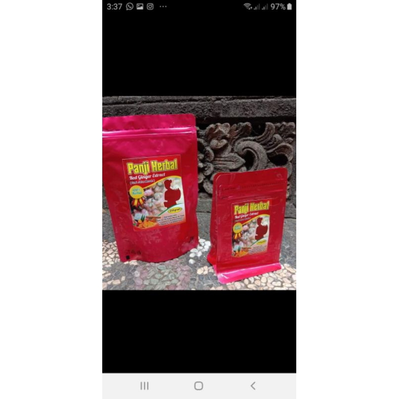 

Panji Herbal Jahe Merah bubuk