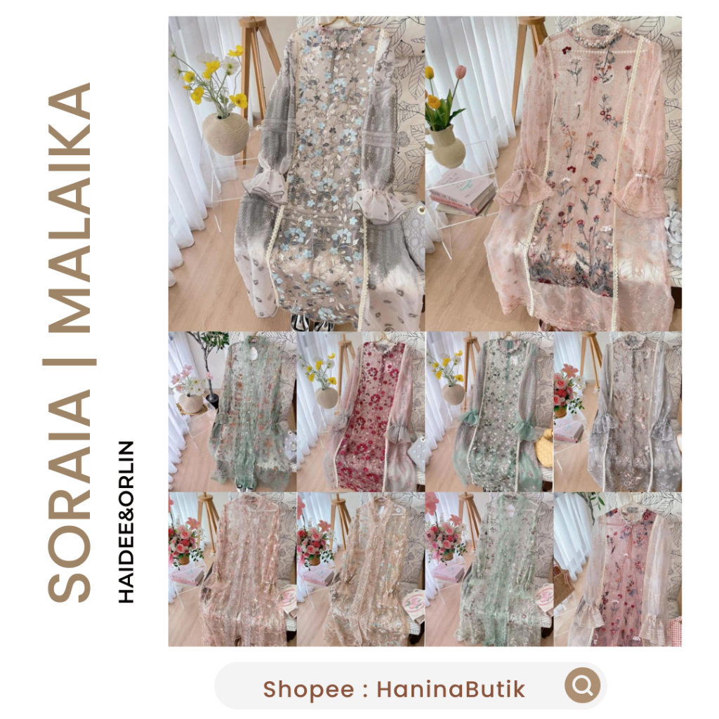 (𝗦𝗜𝗔𝗣 𝗞𝗜𝗥𝗜𝗠) ALAIA SERIES | MALAIKA SERIES | SORAIA SERIES IRIS AVIAN RUMI DIAJENG JELITA DIANDRA BO