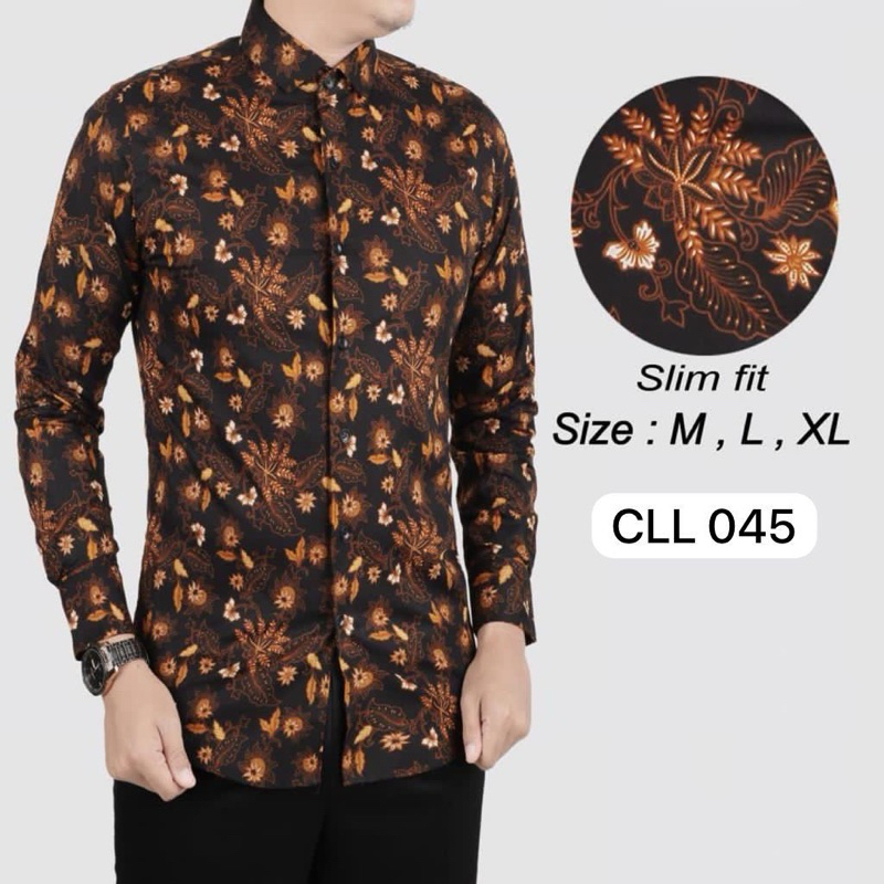 Kemeja Batik Slimfit CLL 045