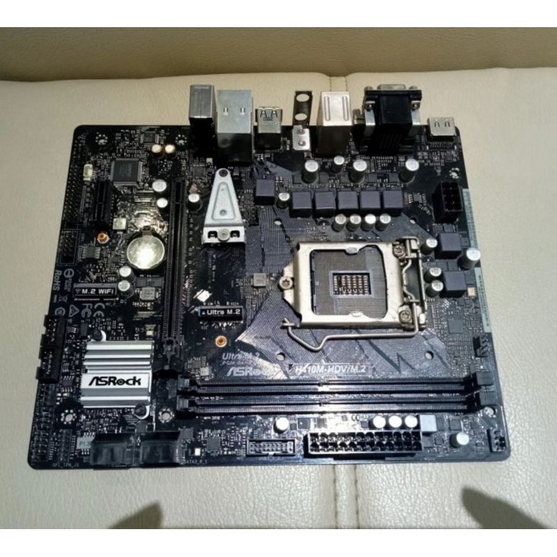 PAKET MOBO ASROCK H410 + PROC i5 10400 + RAM 16GB
