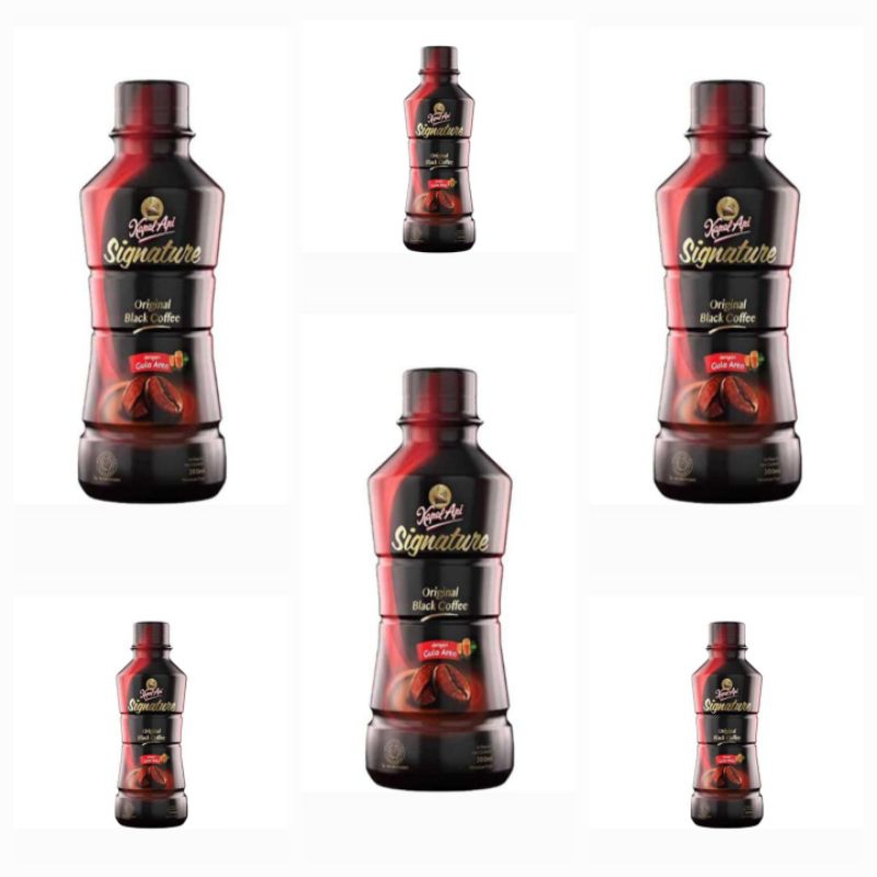 

Kapal Api Coffee Drink / Minuman Kopi Signature Original Black Coffee Dengan Gula Aren 200 Ml