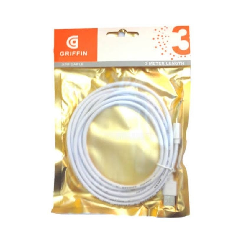 Kabel data micro usb 3 meter griffin fast charging