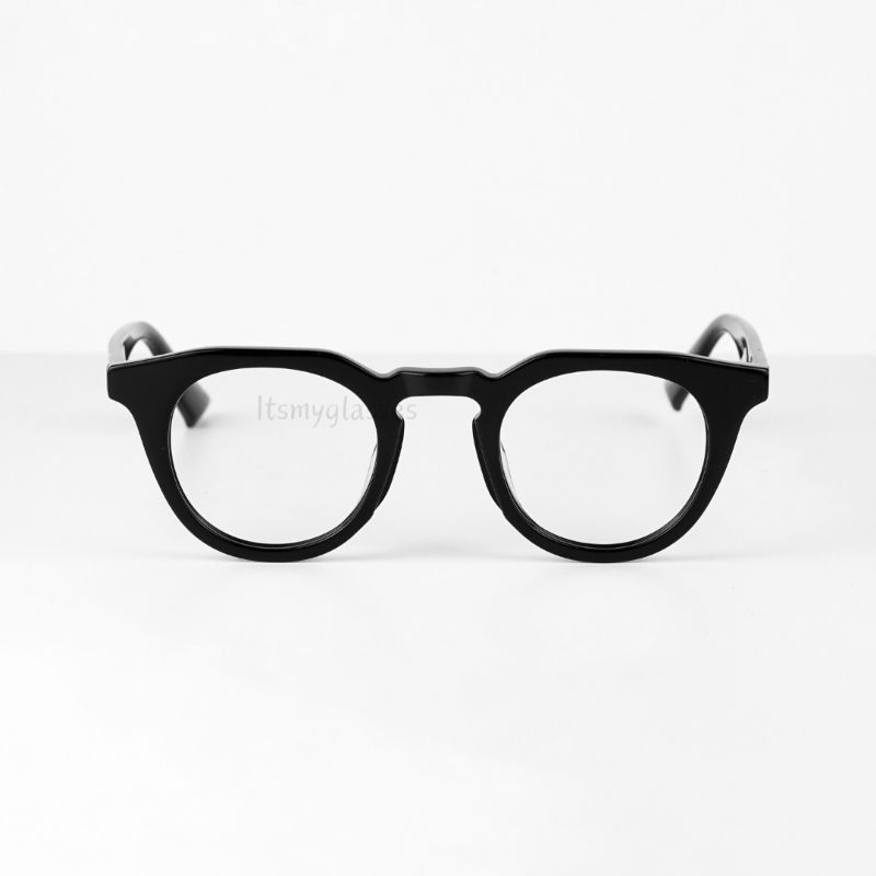 Optical Frame Yame - Kacamata Bulat - Asetat - Minus Tinggi/Silinder/Plus - Wanita/Pria