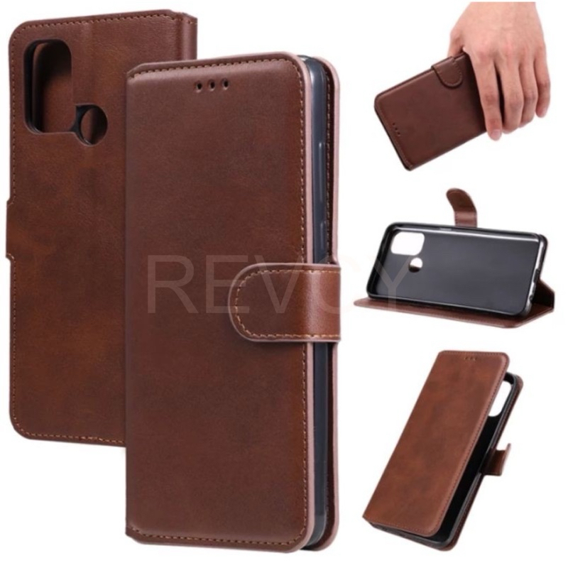 LEATHER FLIP CASE VIVO V5 V5S V5LITE V7 V7PLUS V9 V11 V11PRO V15 V15PRO V17PRO V19 / FLIPCOVER CASE 