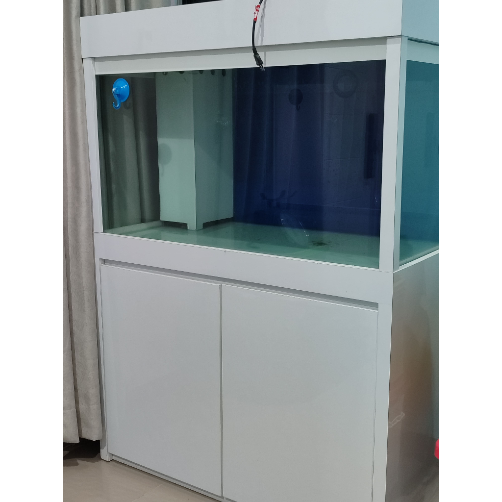Jual Murah Kabinet Aquarium 120 + Sum Filter + Lampu Tanning