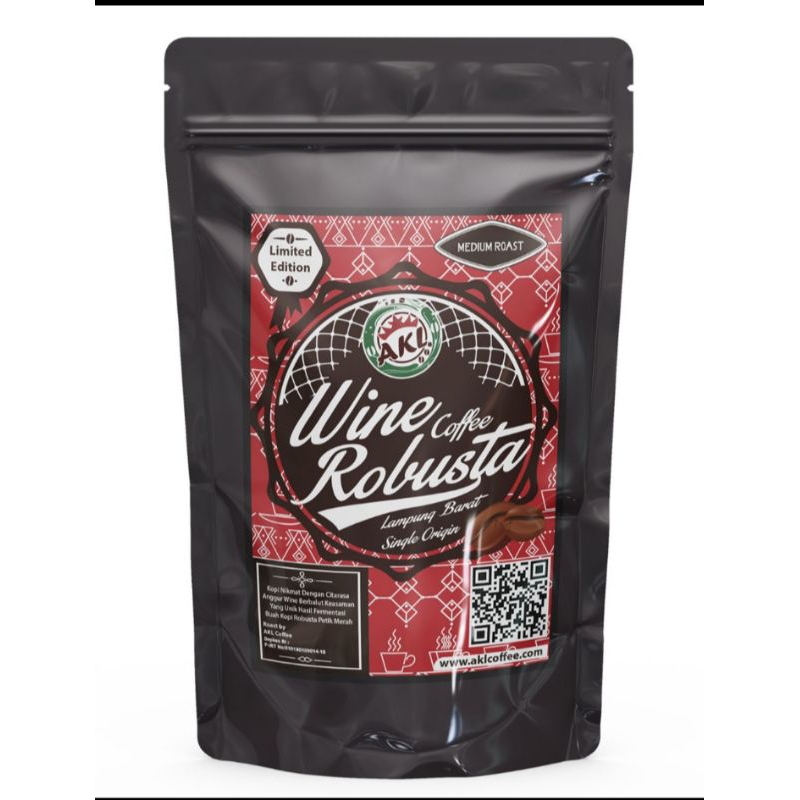 

Wine Robusta Coffee 100g