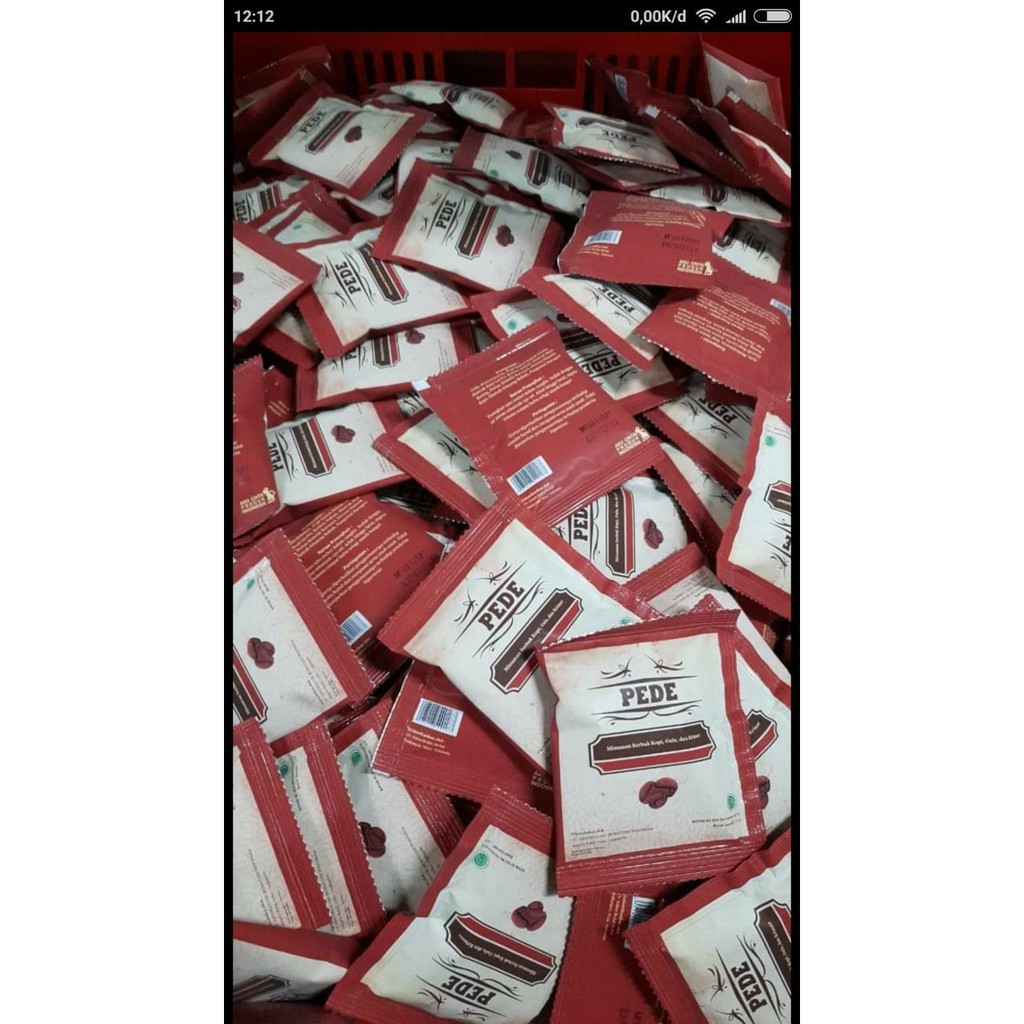

1 SAHCET Kopi Pede Original Produk Kopi Herbal