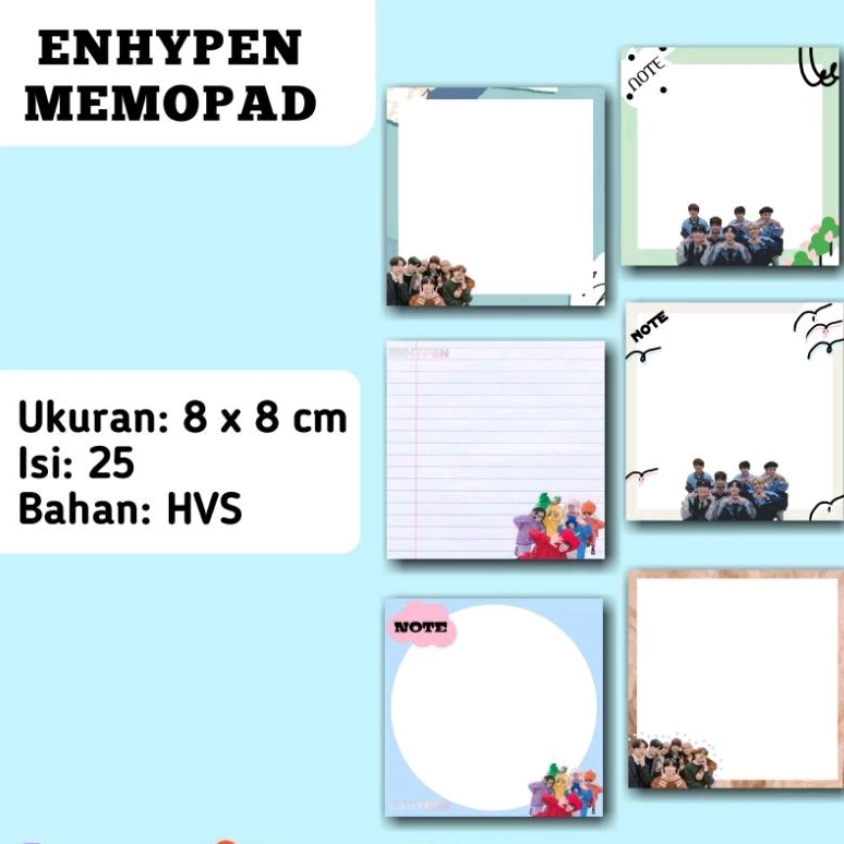 

ENHYPEN Memopad