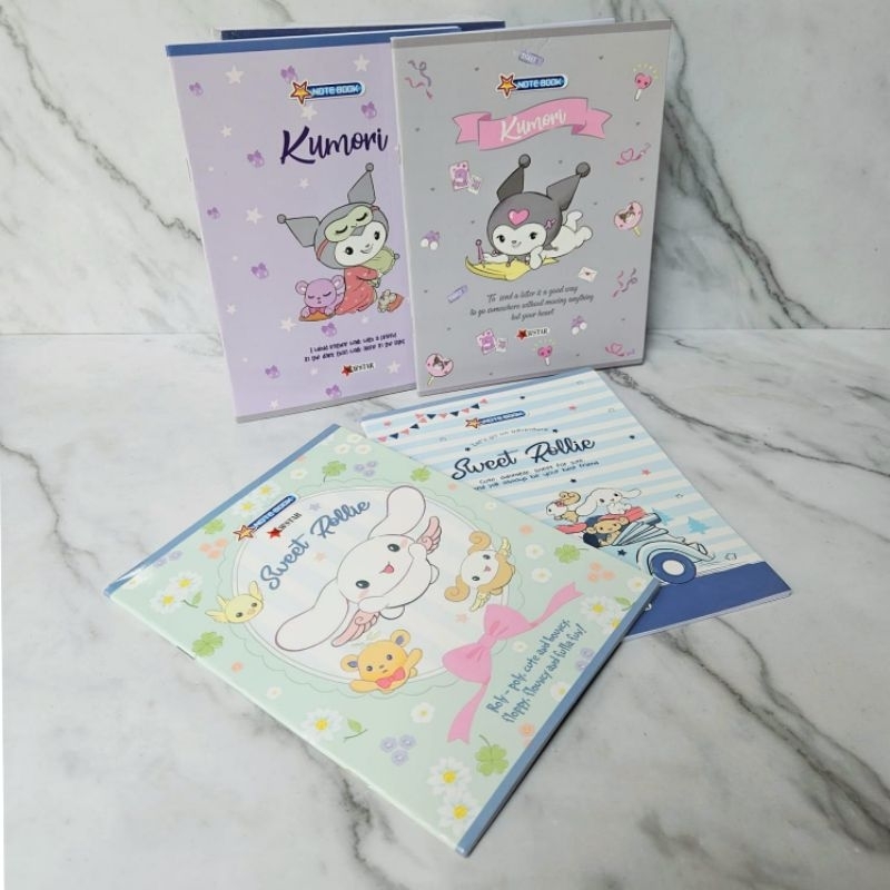 

buku tulis newstar 38 lembar 10 buku uk kwarto A5 kuromi sanrio melody