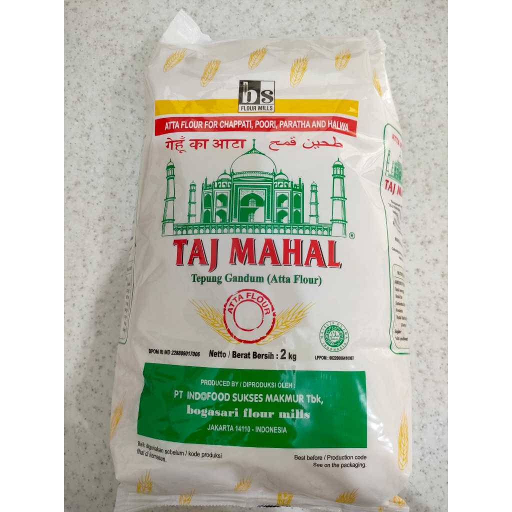 

Taj Mahal Tepung Gandum (Atta Flour) 2Kg
