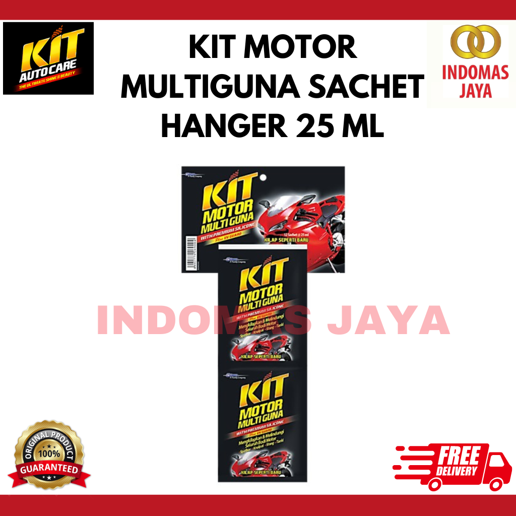 KIT MOTOR MULTIGUNA 25ML SASETAN ORIGINAL