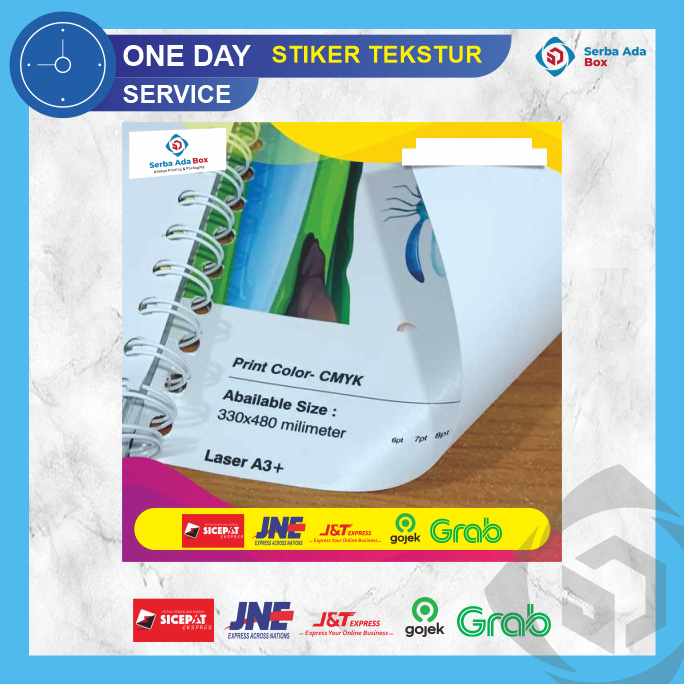 

STICKER TEXTURE PREMIUM A3 + (PRINT + KISS CUT)