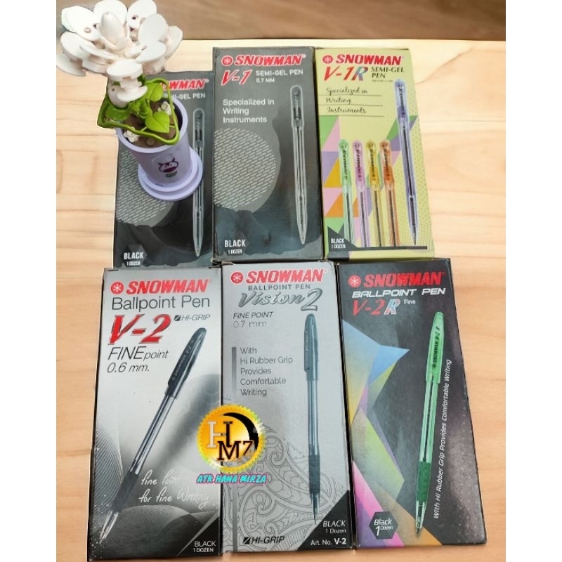 

Pulpen Snowman 1 pak