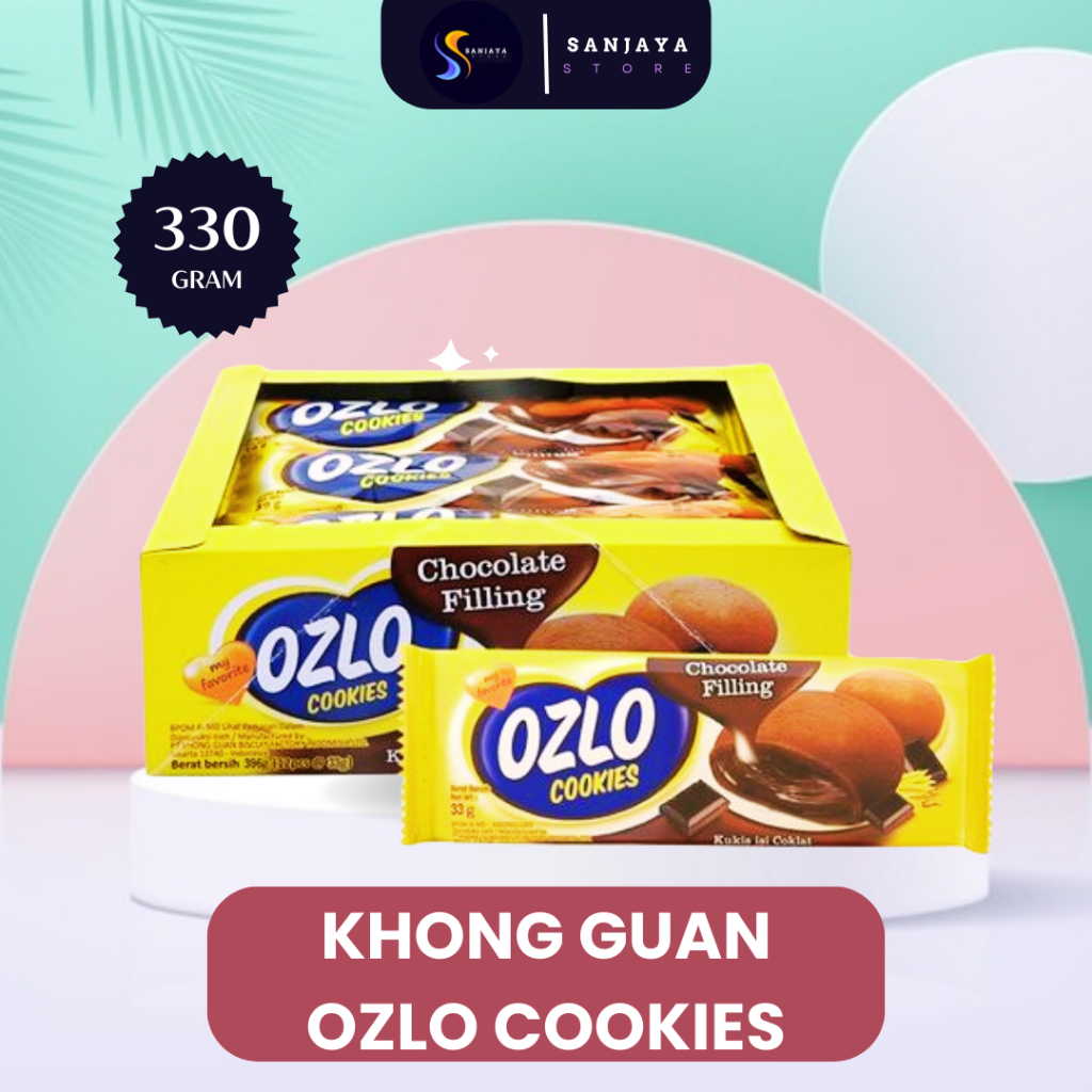 

Ozlo Cookies Chocolate Khong guan 330gr isi 10 pcs